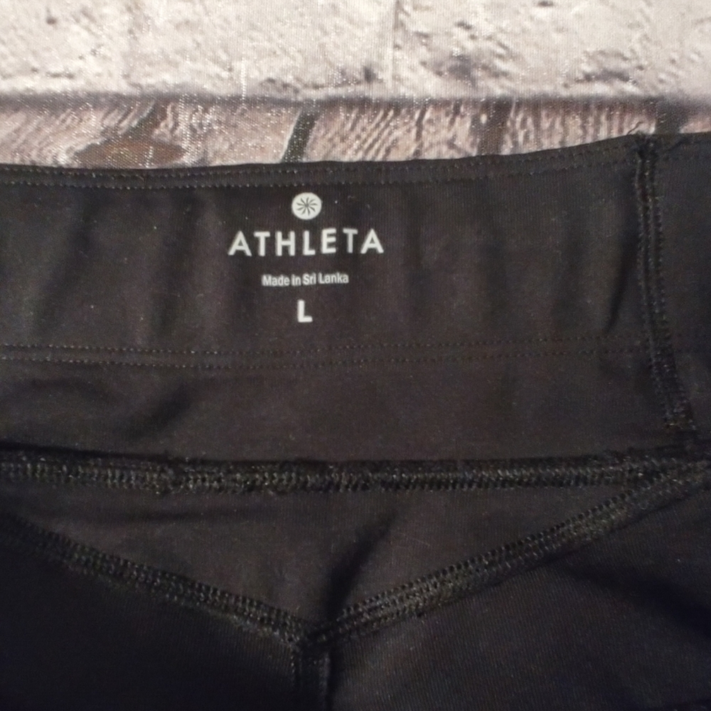 Athleta Tailwind Athletic Reflective Leggings Lar… - image 6